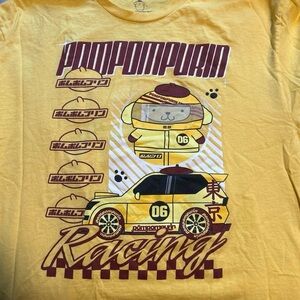 pompompurin racing tshirt